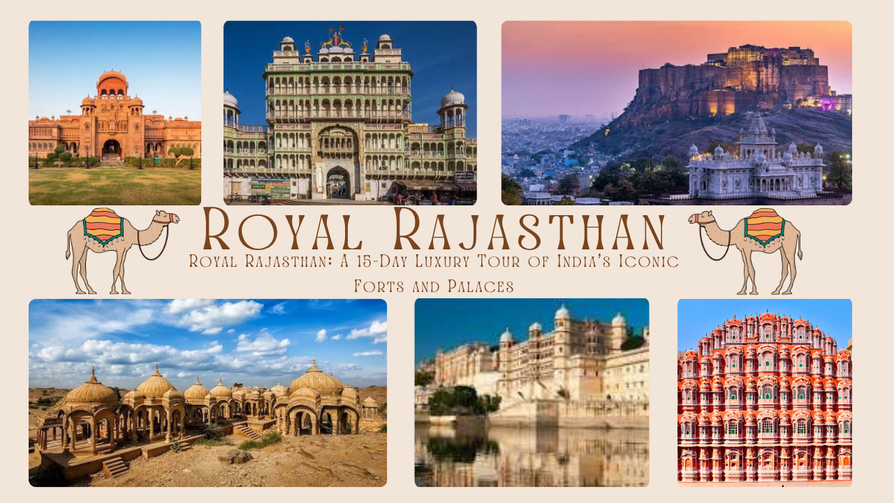 Royal Rajasthan: A luxury tour to iconic forts and palaces